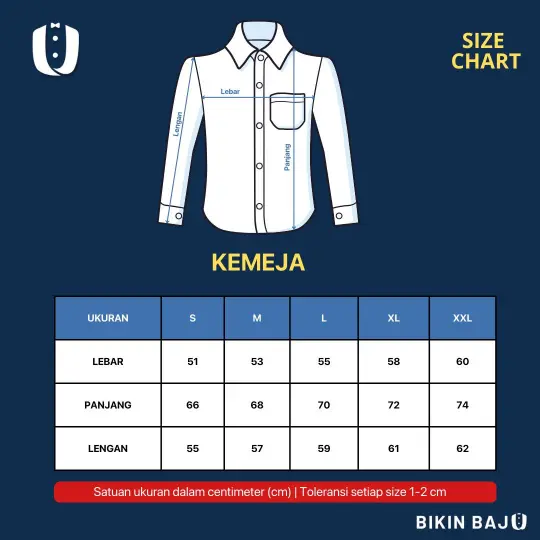 Size LongSleeve Shirt